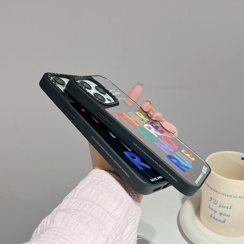 Ốp Điện Thoại Tráng Gương Màu Sắc Đa Dạng Cho iPhone14ProMax iP13Pro 13 iPhone11 12Promax 13Promax 12 13 14