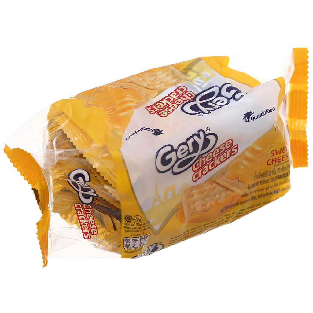 Bánh Quy Phô Mai Gery Cheese Crackers