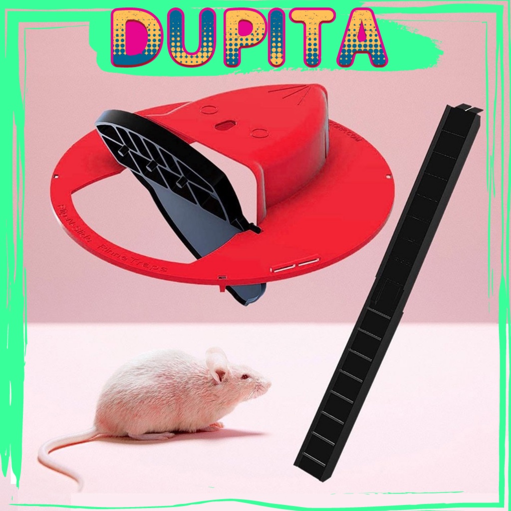 Nắp lồng bẫy bắt chuột thông minh bằng nhựa - Nắp trượt tự động bắt chuột tái sử dụng bẫy được nhiều chuột cùng lúc