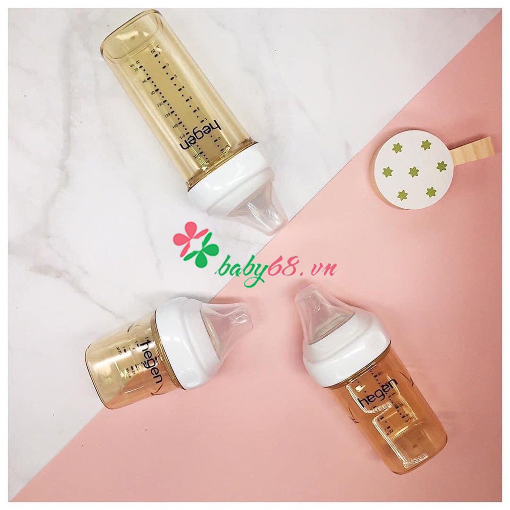 Bình sữa trẻ sơ sinh Hegen cao cấp Hàn Quốc 60ml / 150ml / 240ml / 330ml