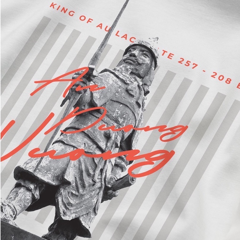 Áo thun unisex In cao cấp hình KING AN DƯƠNG VƯƠNG form basic 100% cotton premium SOUL OF A NATION