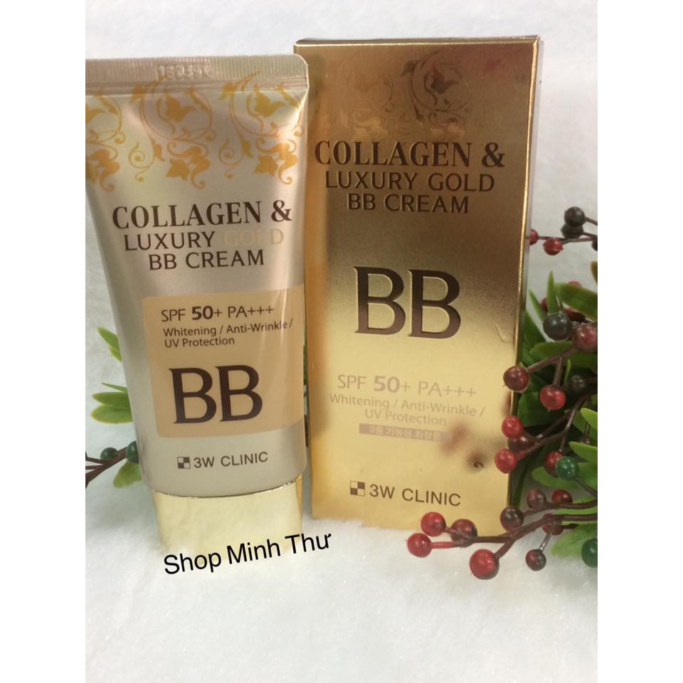 Kem nền trang điểm Collagen & Luxury Gold BB Cream Hàn Quốc