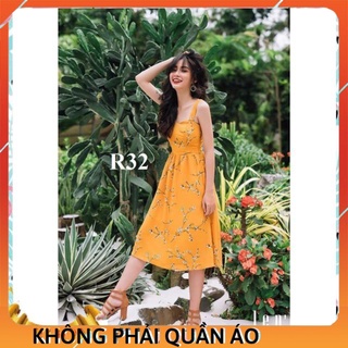 Rập giấy mẫu R32 đầm siết eo