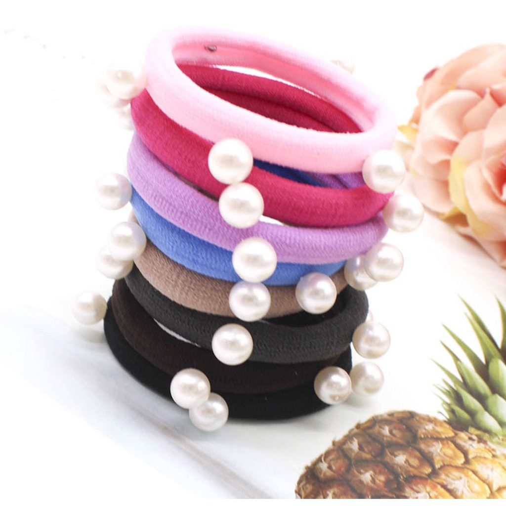 Combo 10 cột tóc đủ màu. Hàng đẹp nhé các bạn.