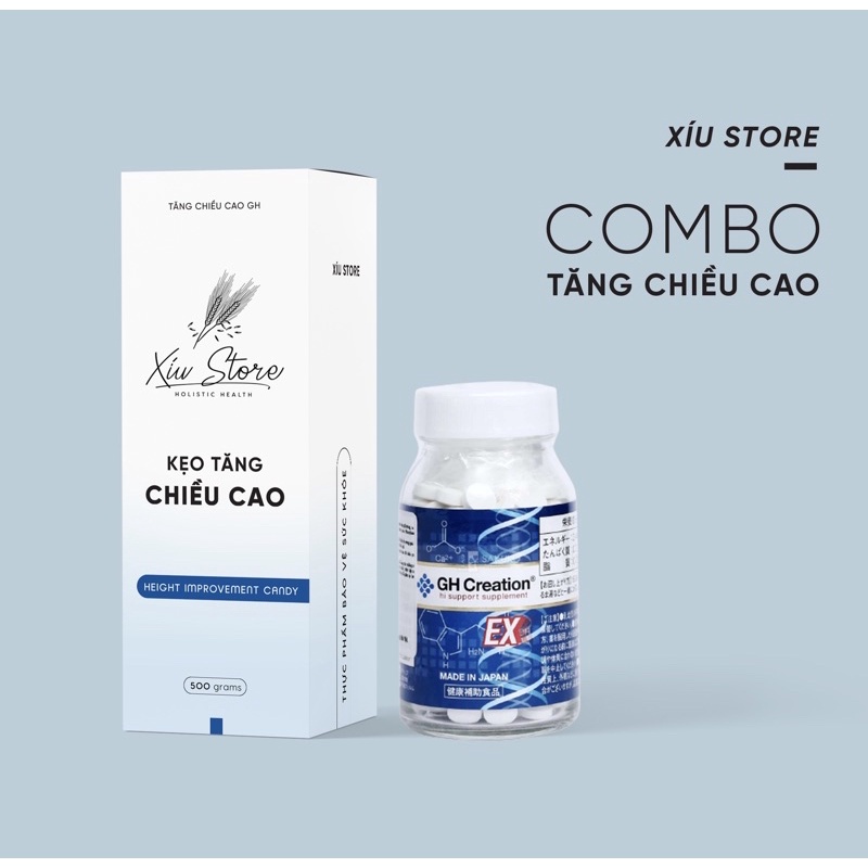 Combo Viên Kẹo Mầm Tăng Chiều Cao