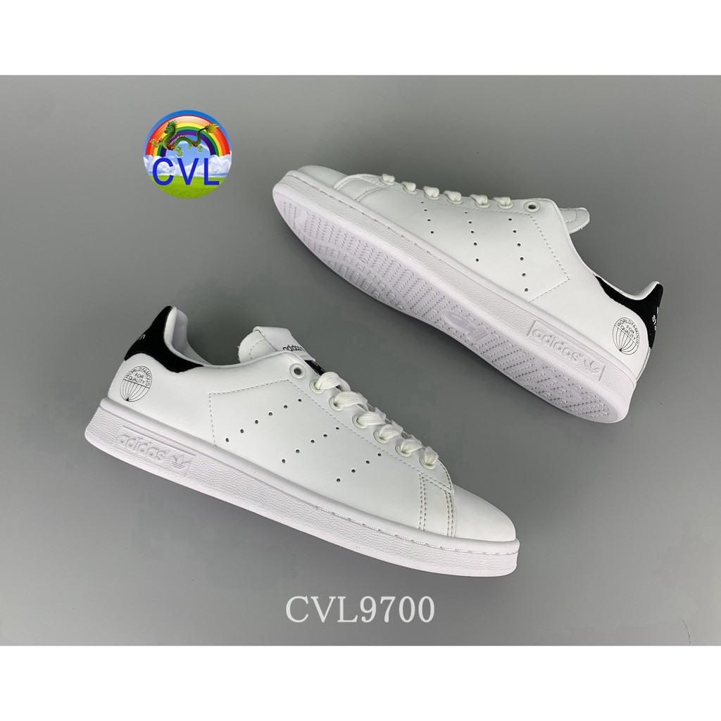 Adidas Stan Smith Adi Clover Fv4081 High Quality Women's Fashion Sneakers Side Logo