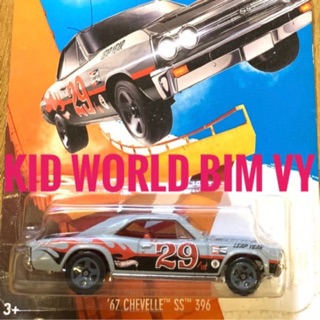 Mô hình xe Hot Wheels '67 Chevelle SS 396
