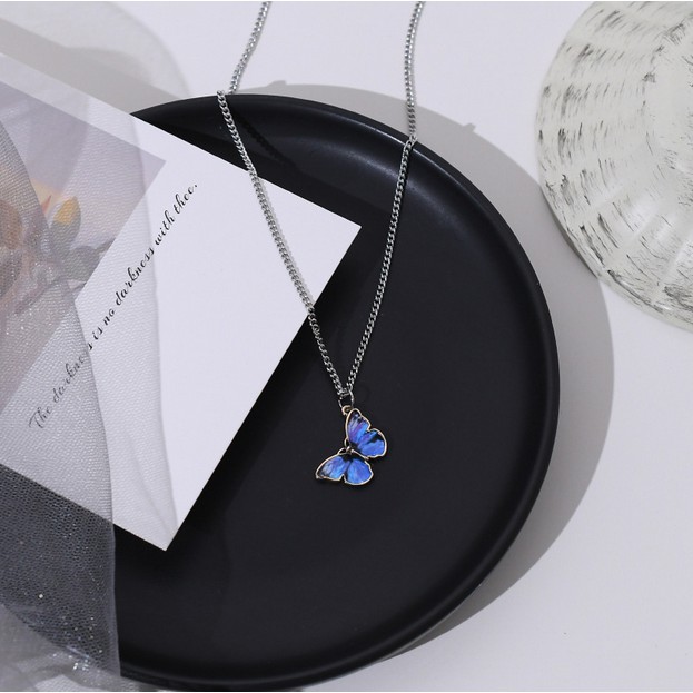 Dây chuyền họa tiết bươm bướm bắt mắt sành điệu thời trang