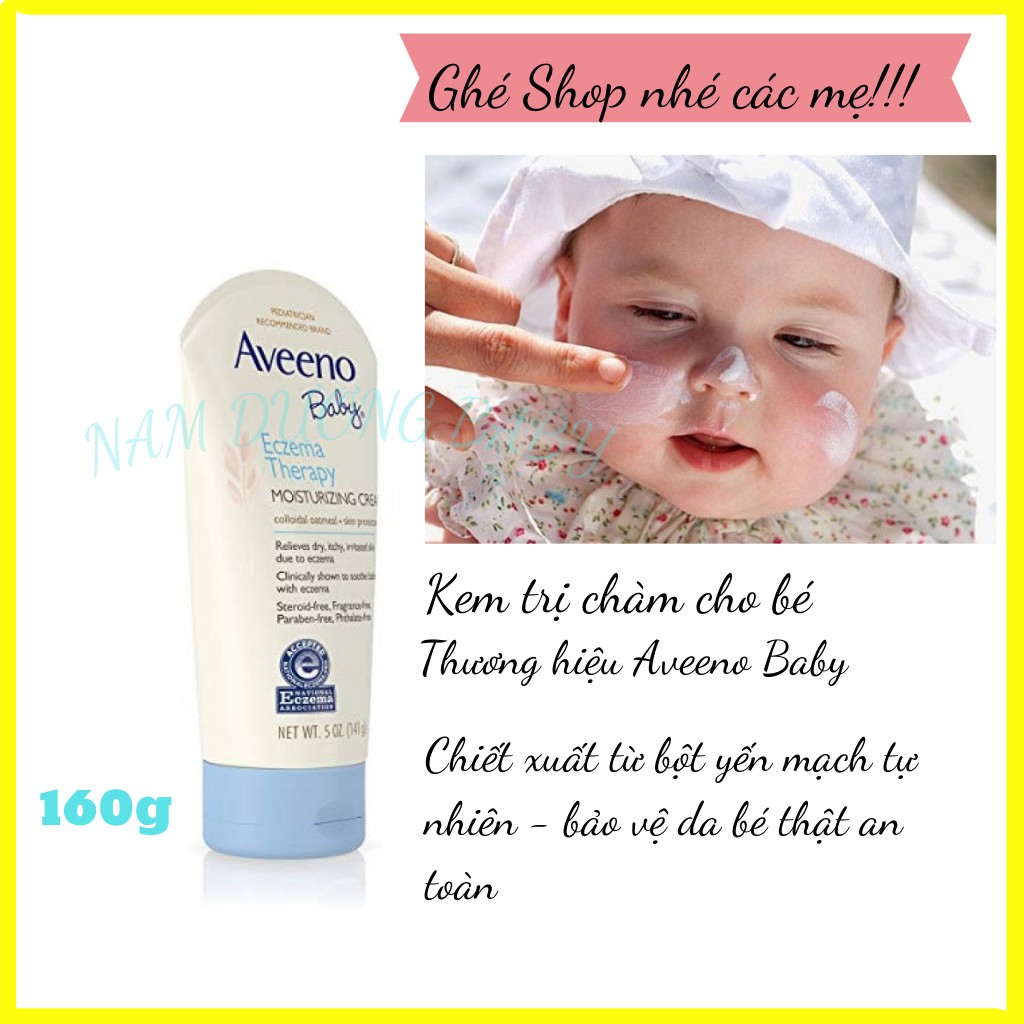 Kem bôi chàm cho bé Aveeno Baby lọ 160g