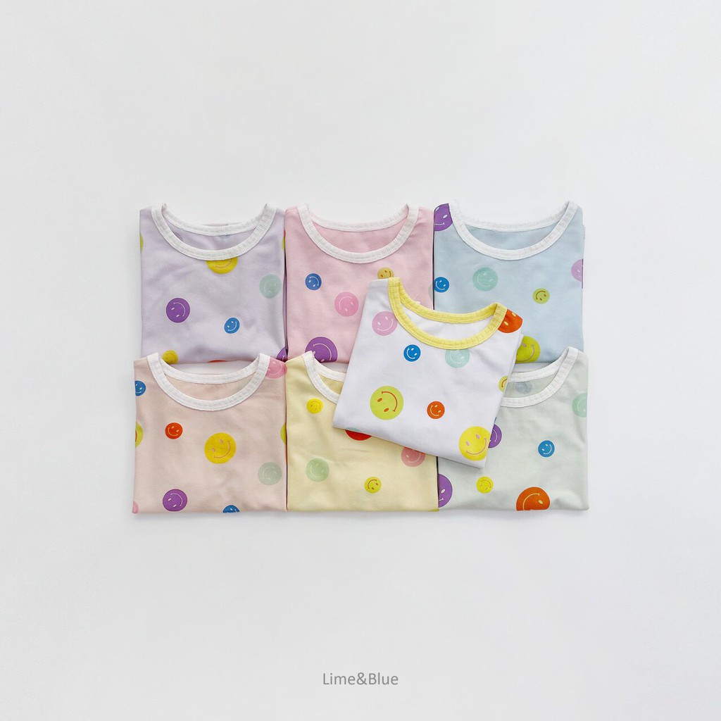 Lime&Blue Bộ đồ Smile