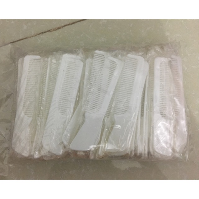 Combo 100 chiếc Lược 1 lần cho nhà nghỉ, khách sạn