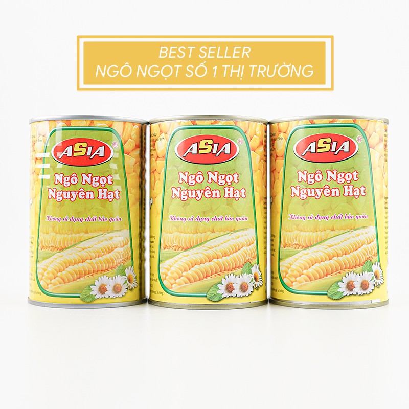 Ngô Ngọt Nguyên Hạt Asia Home Hộp 430 gram | BigBuy360 - bigbuy360.vn