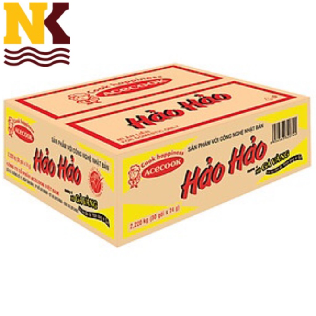 ACECOOK Mì hảo hảo gà vàng thùng 30 gói 74g