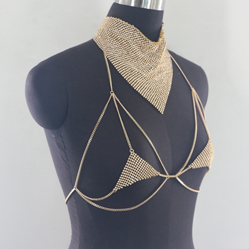 Giá Đỡ Dây Áo Ngực Đính Đá Gợi Cảm