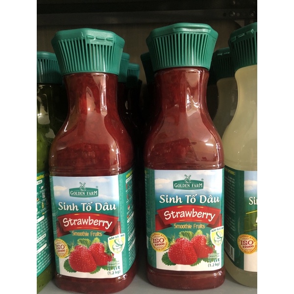 Sinh tố Golden Farm 1L Hương Dâu