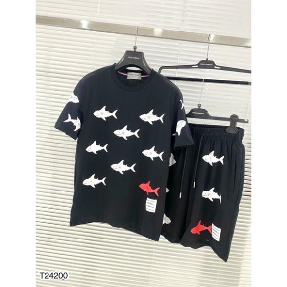 Bộ Quần Áo Nam Thom Browne Cá Siêu Đẹp - Bộ Thể Thao Nam Thom Cá Cực Đẹp