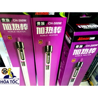 Sưởi atman tím 100w, 200w, 300w sưởi ấm hồ cá cảnh