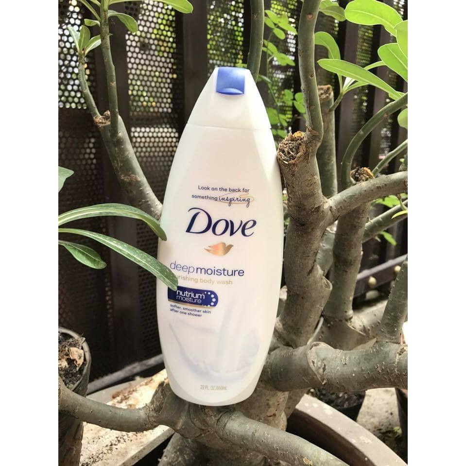 SỮA TẮM DOVE DEEP MOISTURE NOURISHING BODY WASH 650ML NHẬP KHẨU MỸ CHÍNH HÃNG - 4138