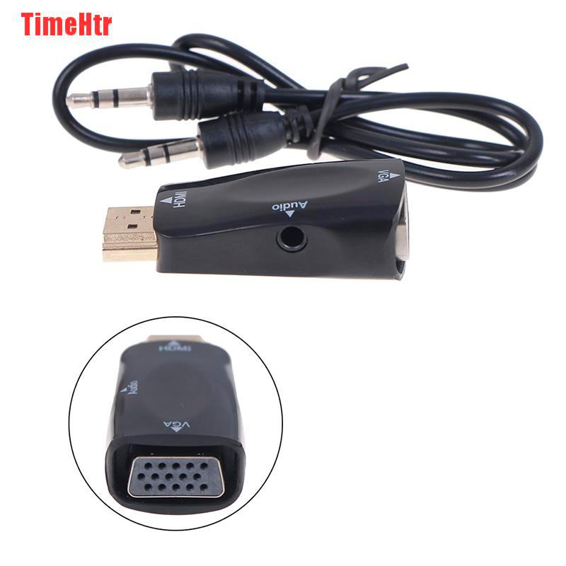 Bộ Chuyển Đổi Âm Thanh Từ Hdmi Sang Vga Hd 1080p Cho Pc Tv