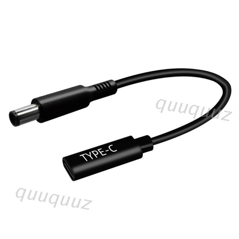 Dây Cáp Chuyển Đổi Usb Type C Sang 7.4x5.0mm Dc Cho Dell Latitude E7406 E7450