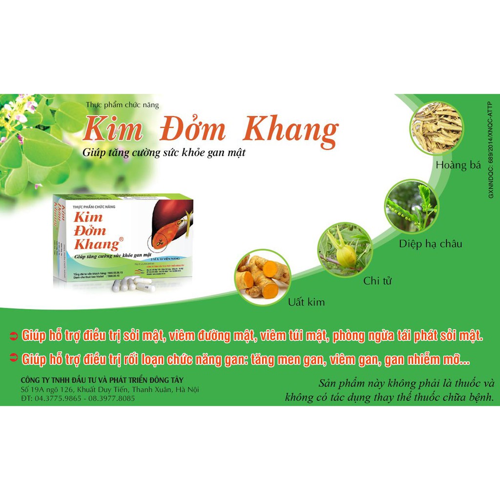 Combo 7 Hộp Viên Uống Kim Đởm Khang - Mua 6 Tặng Ngay 1 - Coastlinecare Pharmacy