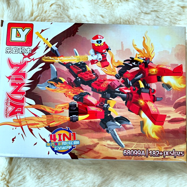 Ninjago_Lego Ninja Xếp Hình Rồng Chiến Đấu Thế Hệ Mới