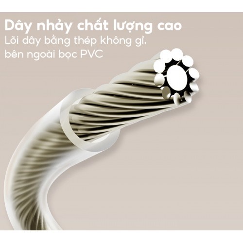 Dây nhảy điện tử thể lực đếm số vòng tự động Booster BLHP18 - Không kèm dây dài
