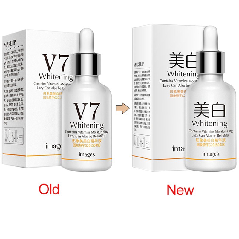 Serum V7 dưỡng trắng se khít lỗ chân lông mịn màng