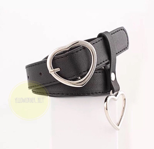 Dây nịt ulzzang khoá mặt trái tim [CÓ SẴN ] | BigBuy360 - bigbuy360.vn