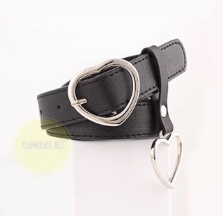 Dây nịt ulzzang khoá mặt trái tim [CÓ SẴN ]