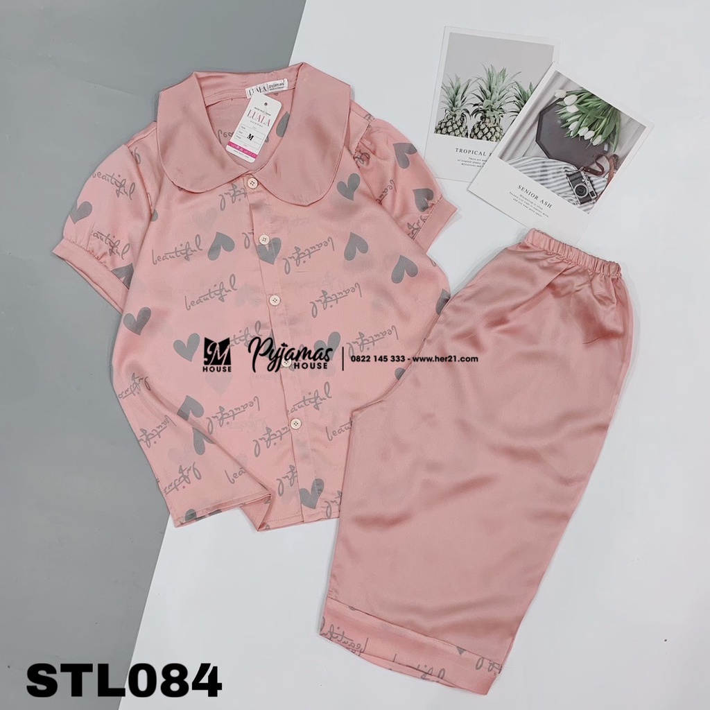 Bộ Đồ Ngủ - Đồ Mặc Nhà Satin Cộc Lửng - Luala Pyjamas | BigBuy360 - bigbuy360.vn