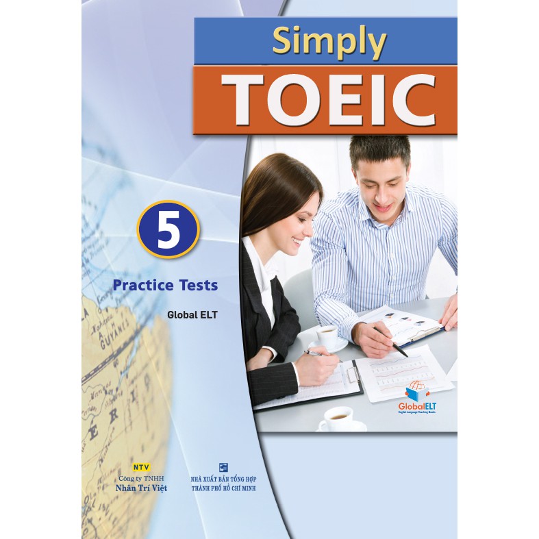 Sách - Simply TOEIC - 5 Practice Tests (kèm CD)
