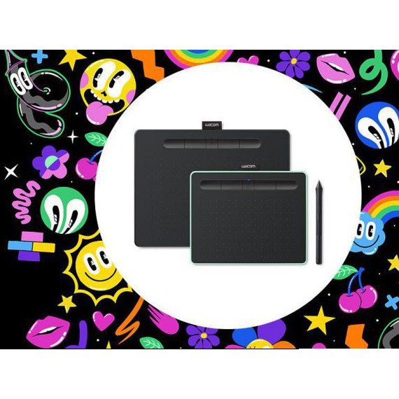 Bảng Vẽ Wacom Intuos Medium 2018 CTL-6100WL Small Wireless Bluetooth Lực Nhấn 4096 Chính Hãng