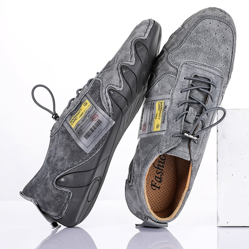 Giày thể thao bằng da có cỡ lớn cho nam