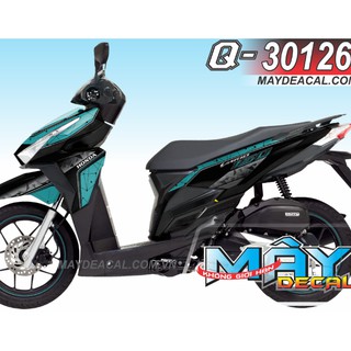 Tem Rời Vario 150 - Tem 3 Lớp - Chất Lượng - Giá Rẻ - Ver 8 ( Mẫu Cũ 2017 )