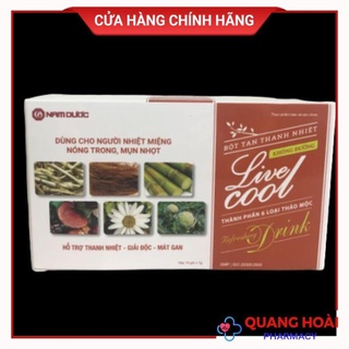 Live Cool bột sủi thanh nhiệt, giải độc, mát gan