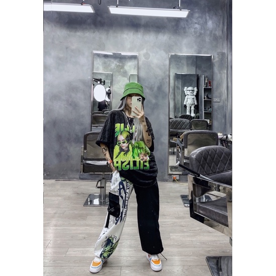 Áo phông BILLIE vải wash