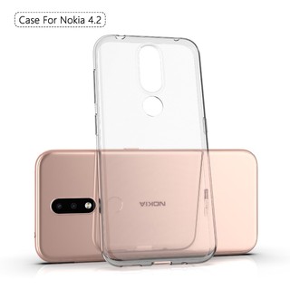 Ốp Nokia 4.2 dẻo trong suốt (Loại đẹp)