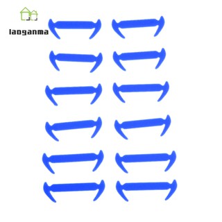 Set 12 Dây Giày Silicon Không Cần Buộc
