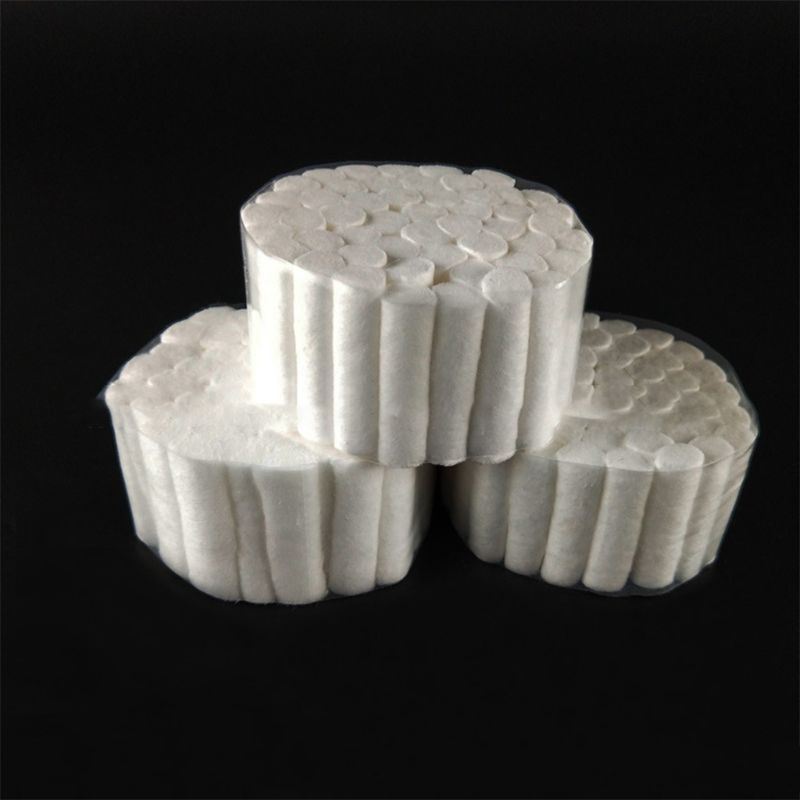 Set 50 cuộn bông gòn trắng thấm hút cao không gây dị ứng cho mũi