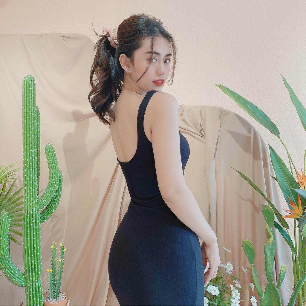Đầm 2s ôm body dáng dài siu tôn dáng/ Đầm 2s ôm body dáng dài sexy | BigBuy360 - bigbuy360.vn