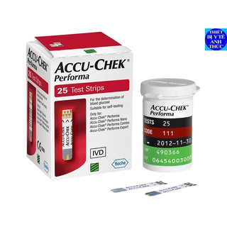 Que thử đường huyết Accu-chek Performa 25