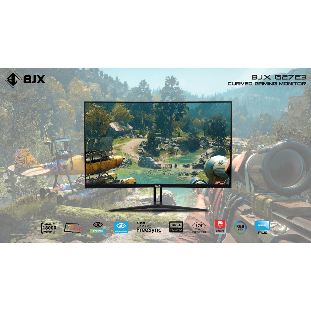 [Mã ELCL05 giảm 5% đơn 500K] Màn Hình Gaming BJX G27E3 PLS/FullHD/75Hz