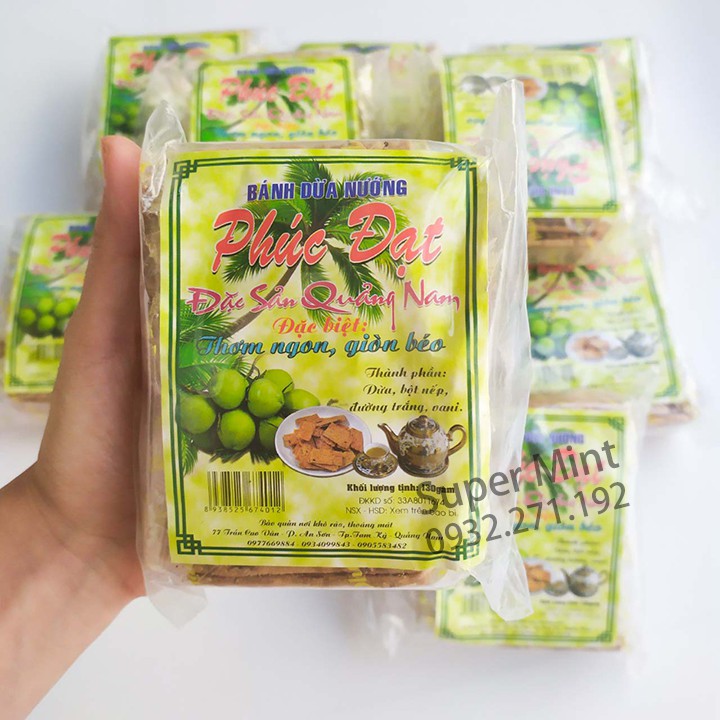 COMBO TIẾT KIỆM 10 Gói Bánh Dừa Nướng Nhỏ