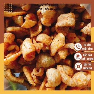 150gram Da Heo Sấy Giòn Sóc Tỏi Ớt
