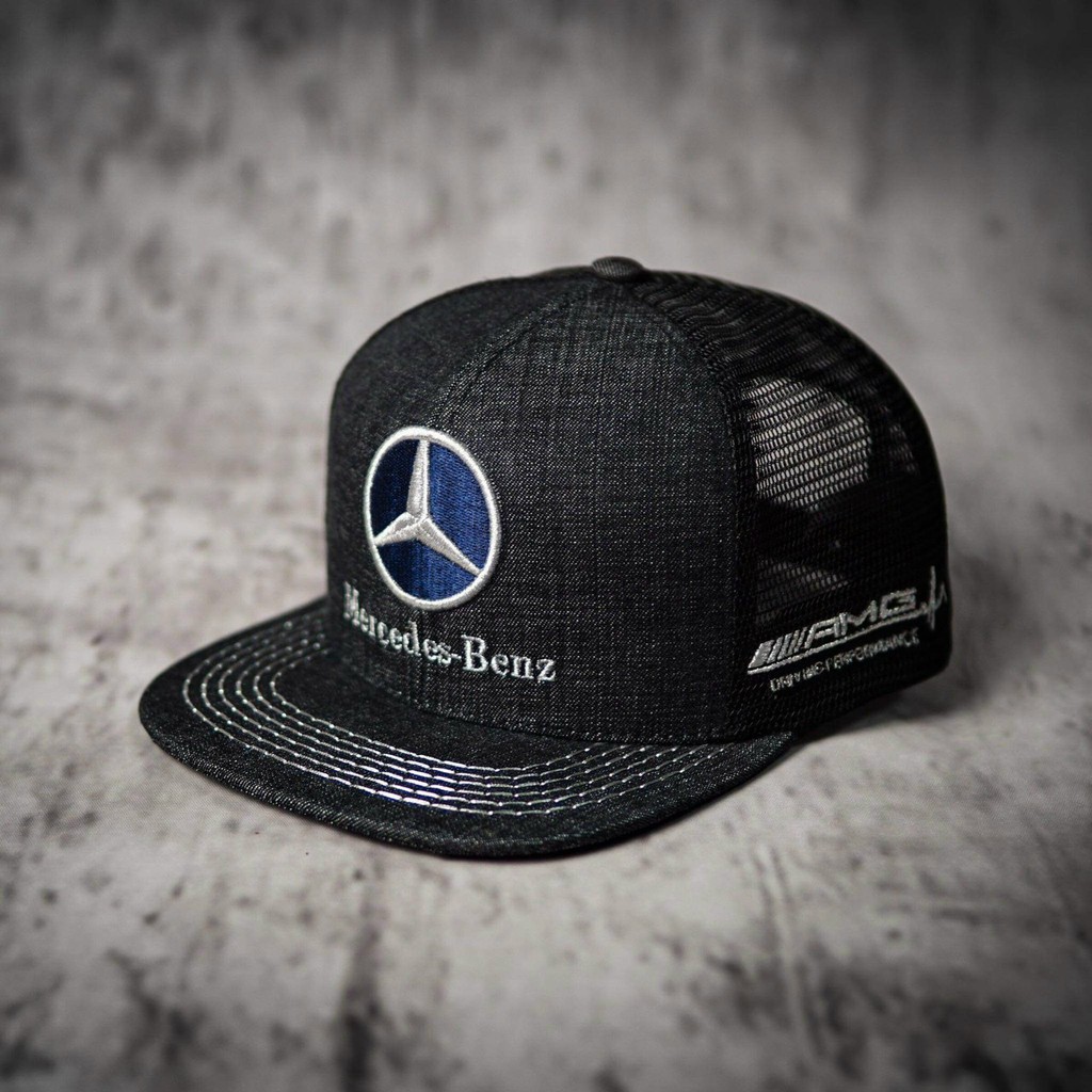 Mũ Snapback Mũ lưỡi trai Thời Trang Mercedes-Benz cao cấp 2021