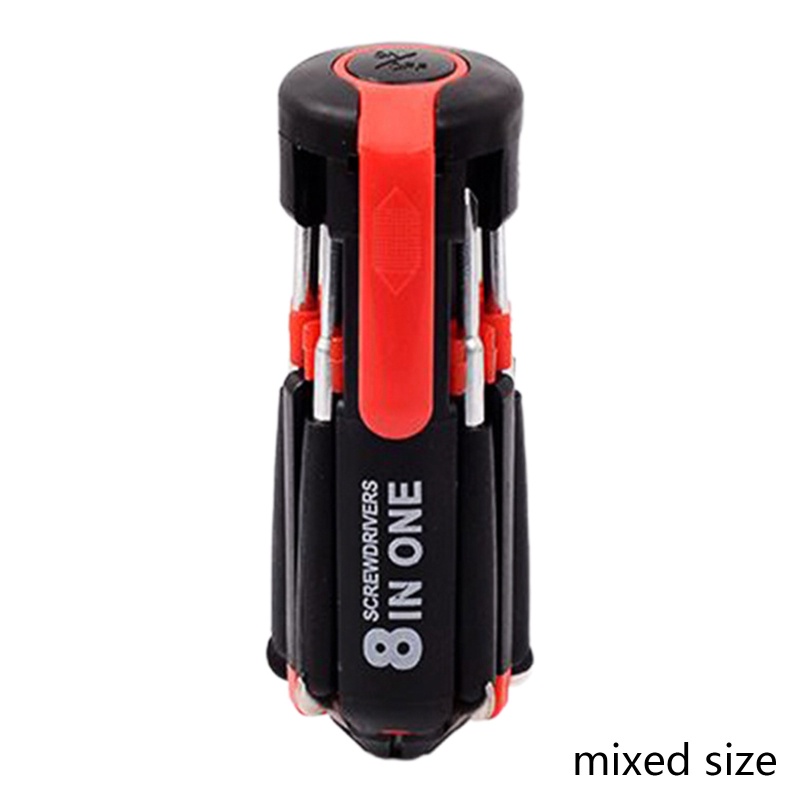 Tua Vít Phillips 8 Trong 1 Từ Tính Có Thể Gấp Gọn Bỏ Túi Tiện Dụng