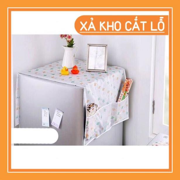 [Giá siêu sỉ] [HCM] Bạt phủ/ Tấm chắn bụi bảo vệ tủ lạnh /lò nướng/ lò vì sóng 130x56cm