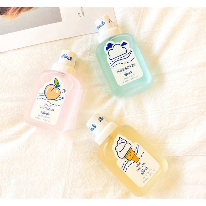 Nước hoa Hanlu dùng cho người lớn và trẻ em- Nước hoa Baby Bear 50ml ngọt ngào