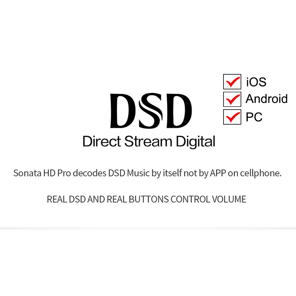 Thiết bị chuyển đổi bộ khuếch đại âm thanh tai nghe TempoTec SONATA HD PRO TYPE C TO 3.5MM DSD256 cho Android/iPhone DAC